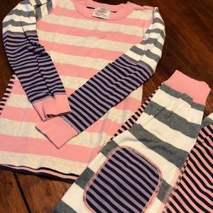 Hanna Andersson girls PJs size 6-7